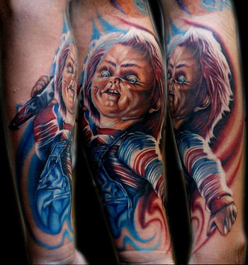 Tattoos - Cecil Porter - chucky